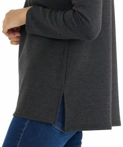 Free Fly Women's Bamboo Thermal Fleece Mockneck