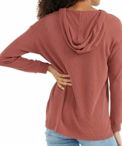 Free Fly Women's Bamboo Waffle Hoody