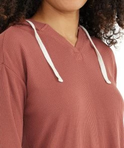 Free Fly Women's Bamboo Waffle Hoody